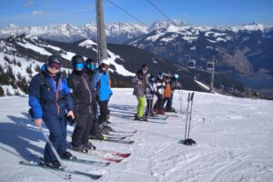 Naši studenti lyžovali v Alpách!!!