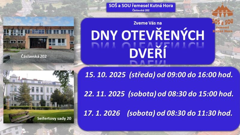 Pozvánka Na Dod 20251015 A Dal | SOS a SOU KH