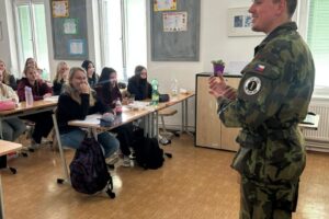 Návštěva absolventa ze Sadů 