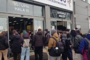 Seifertovy sady na veletrhu vysokých škol Gaudeamus Praha