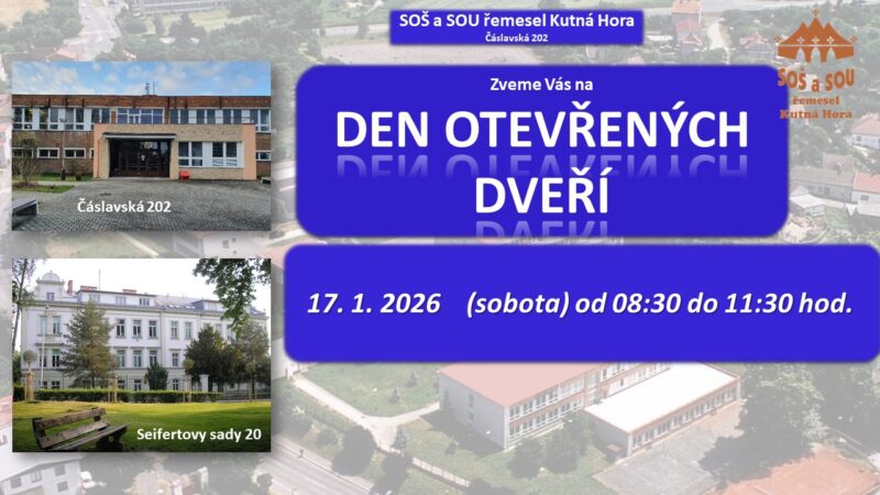 Pozvánka Na Dod 20260117 | SOS a SOU KH