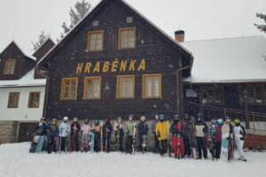 Lyžařský kurz 2. ročníku oboru Veřejná správa