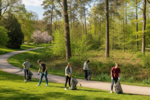 Ukliďme Česko – úklid v Seifertových sadech