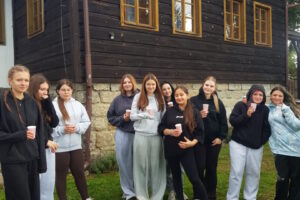 Adaptační kurz prvních ročníků oboru sociální činnost.